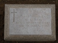 Struma Military Cemetery - Reilly, M